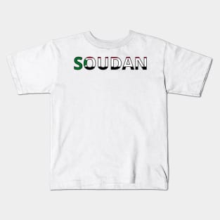 Drapeau Soudan Kids T-Shirt